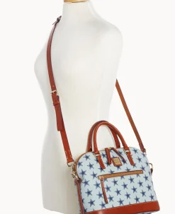 NFL Cowboys Domed Zip Satchel