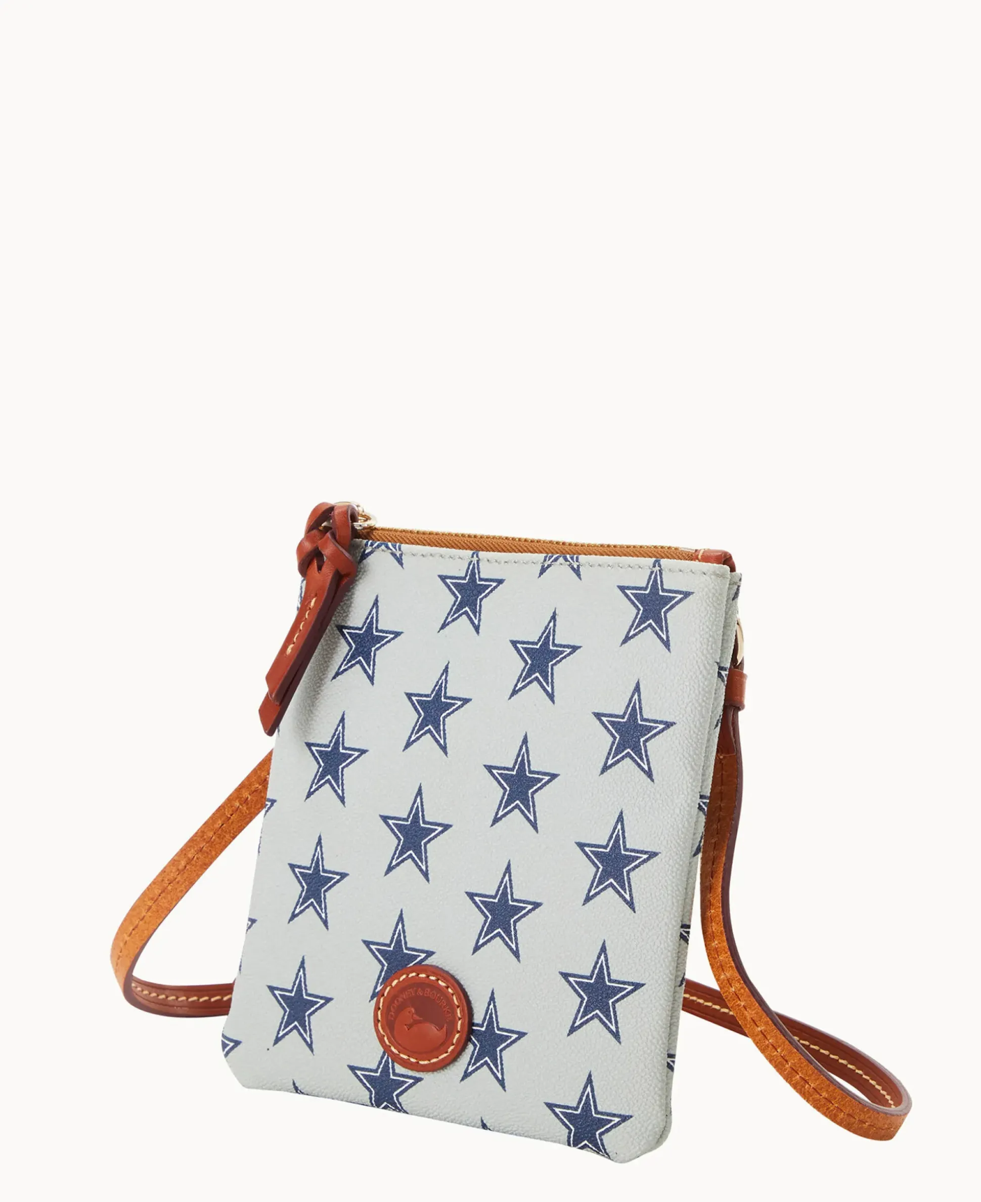 NFL Cowboys Small North South Top Zip Crossbody