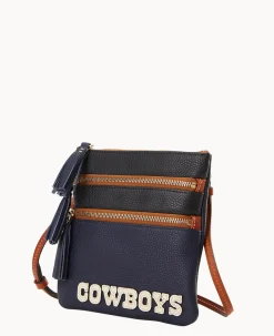 NFL Cowboys Triple Zip Crossbody