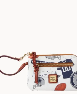 NFL Cowboys Zip Around Wristlet