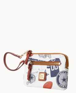 NFL Cowboys Zip Around Wristlet