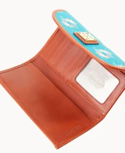 NFL Dolphins Continental Clutch