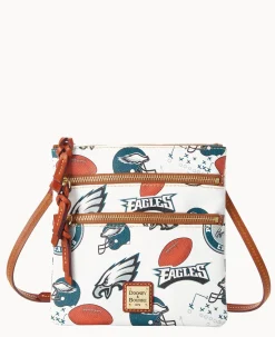 NFL Eagles N S Triple Zip Crossbody