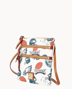 NFL Eagles N S Triple Zip Crossbody