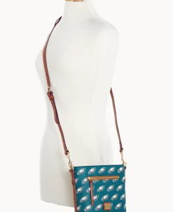 NFL Eagles Small Zip Crossbody