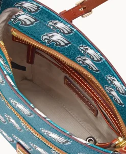 NFL Eagles Small Zip Crossbody