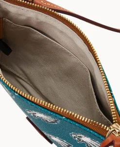 NFL Eagles Top Zip Crossbody