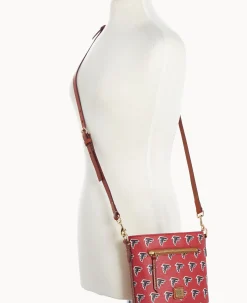 NFL Falcons Small Zip Crossbody