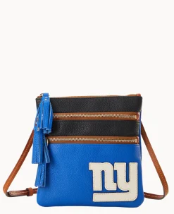 NFL Giants Triple Zip Crossbody
