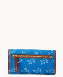 NFL Lions Continental Clutch