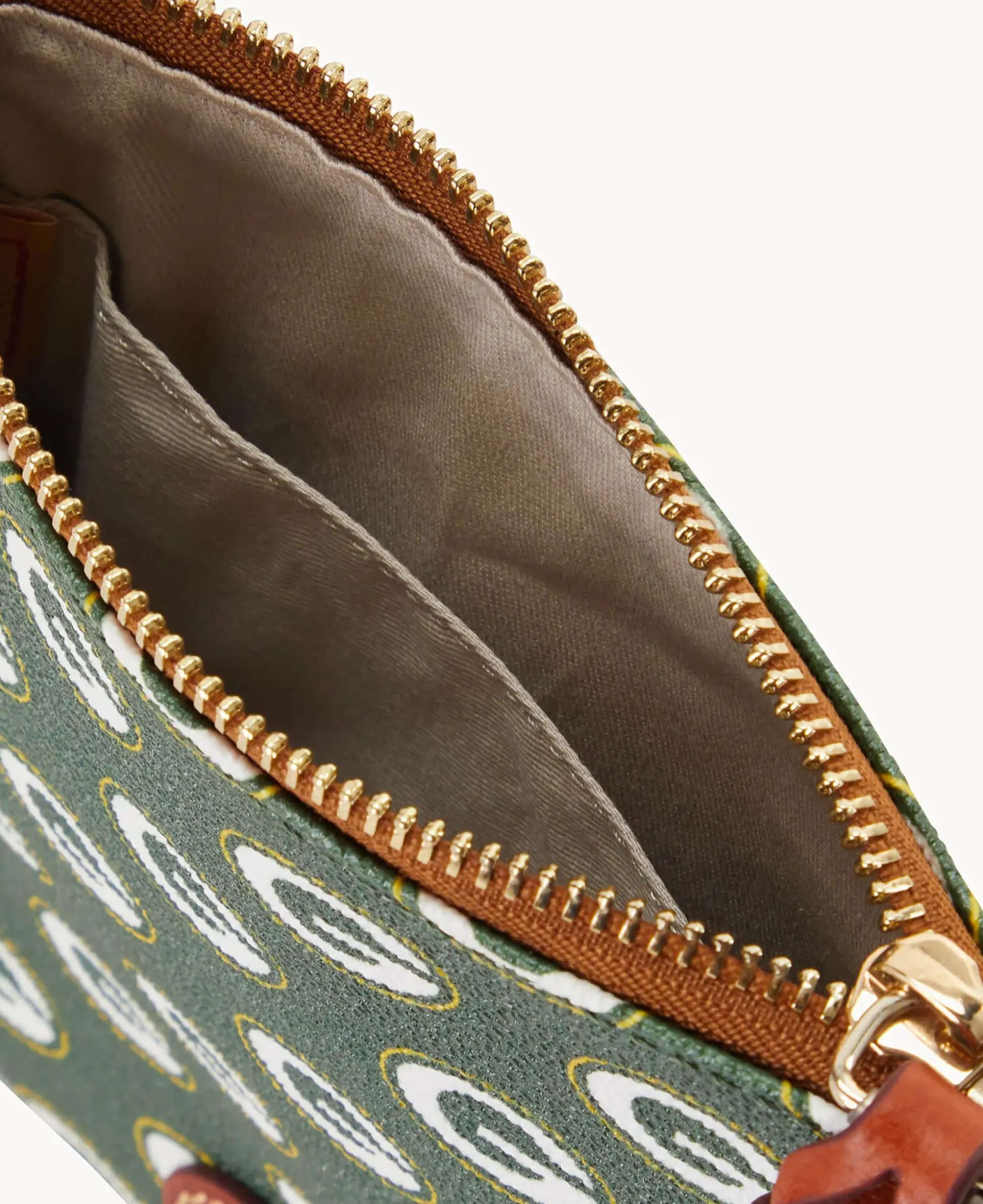 NFL Packers Small North South Top Zip Crossbody