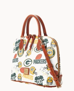 NFL Packers Zip Zip Satchel