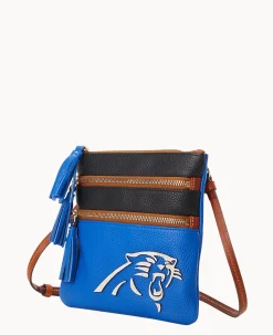 NFL Panthers Triple Zip Crossbody
