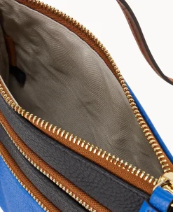 NFL Panthers Triple Zip Crossbody