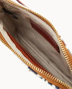 NFL Patriots Zip Around Wristlet
