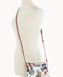 NFL Raiders Crossbody Pouchette