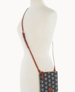 NFL Raiders Small North South Top Zip Crossbody