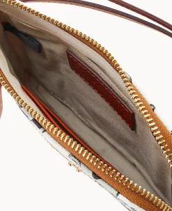NFL Raiders Zip Around Wristlet