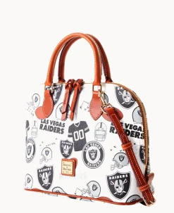 NFL Raiders Zip Zip Satchel
