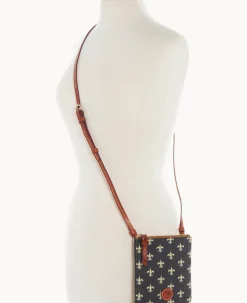 NFL Saints Small North South Top Zip Crossbody