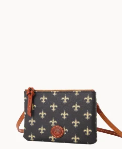 NFL Saints Top Zip Crossbody