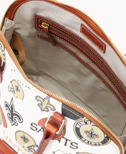 NFL Saints Zip Zip Satchel