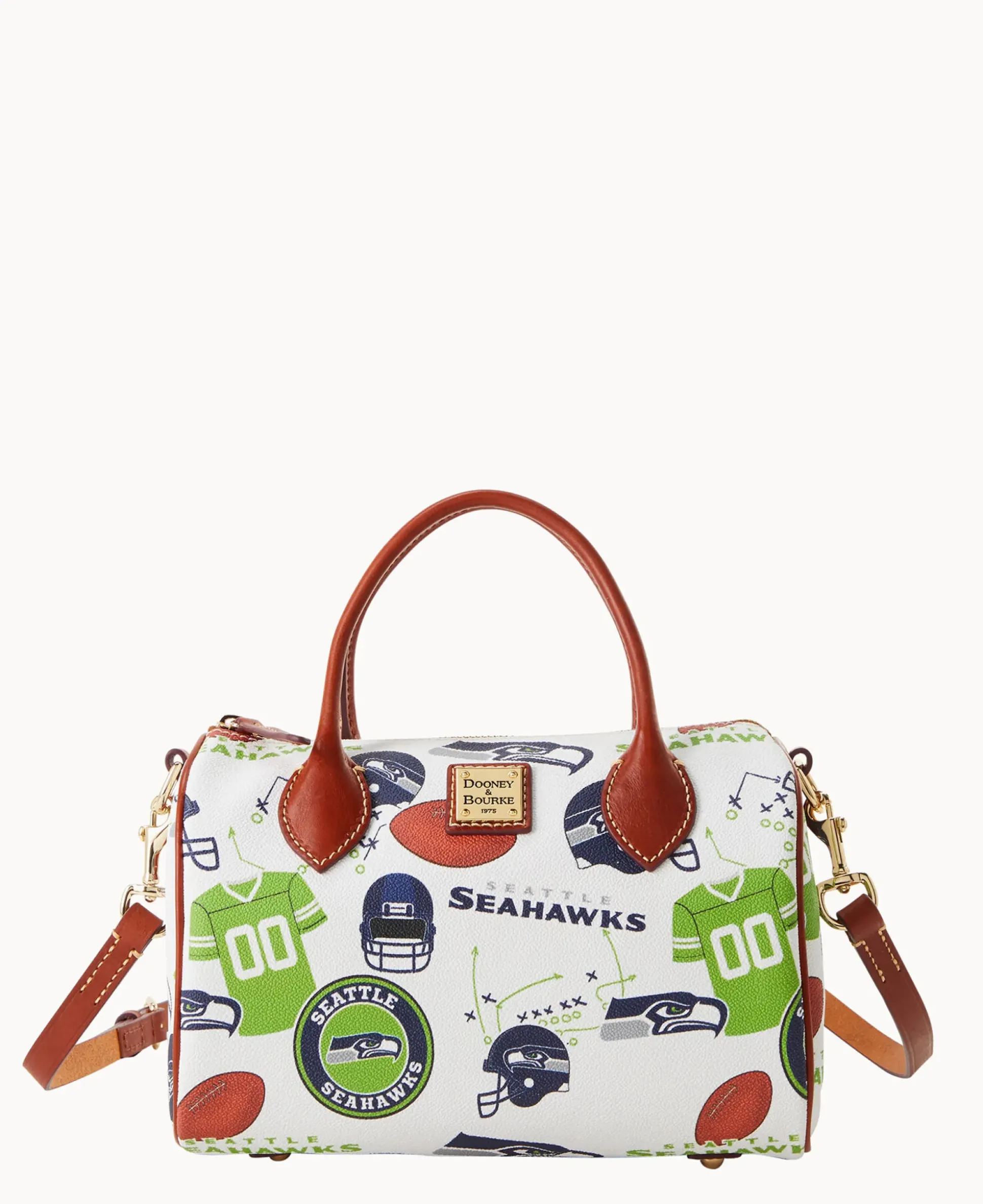 NFL Seahawks Barrel Satchel