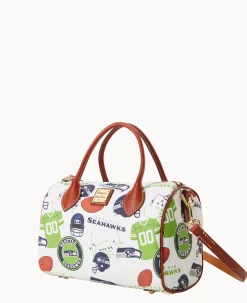 NFL Seahawks Barrel Satchel