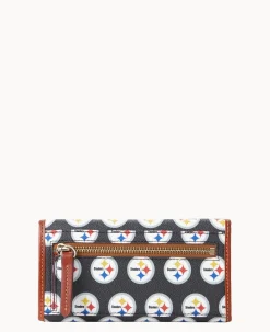 NFL Steelers Continental Clutch