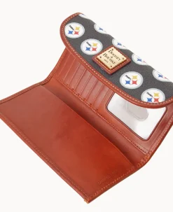 NFL Steelers Continental Clutch