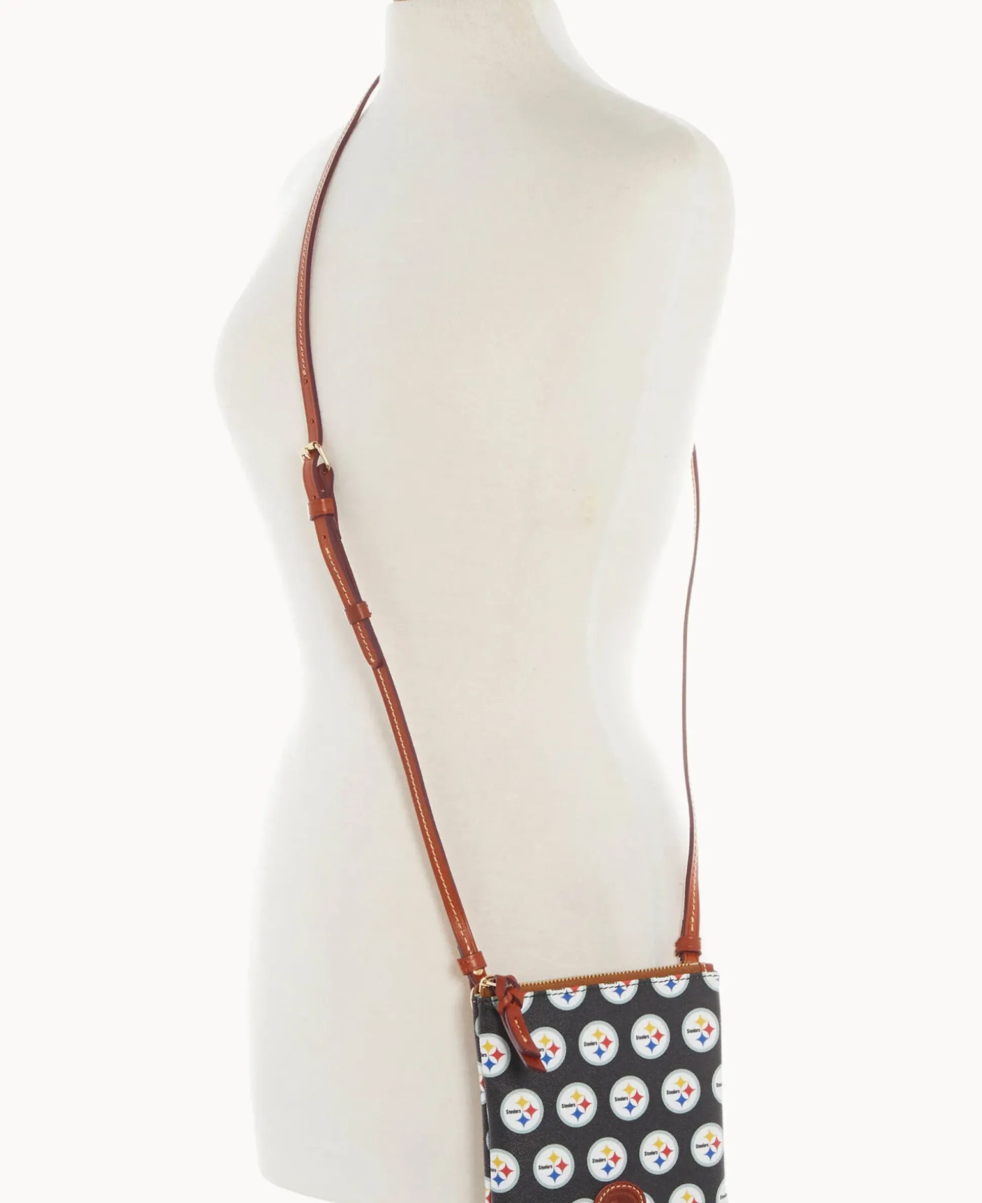 NFL Steelers Small North South Top Zip Crossbody