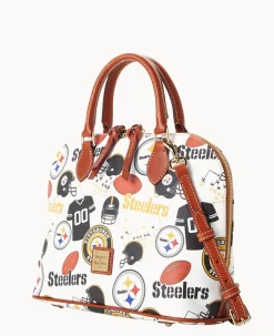 NFL Steelers Zip Zip Satchel