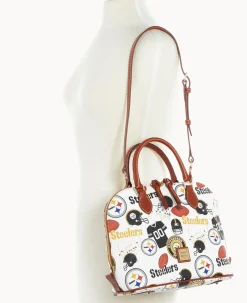 NFL Steelers Zip Zip Satchel