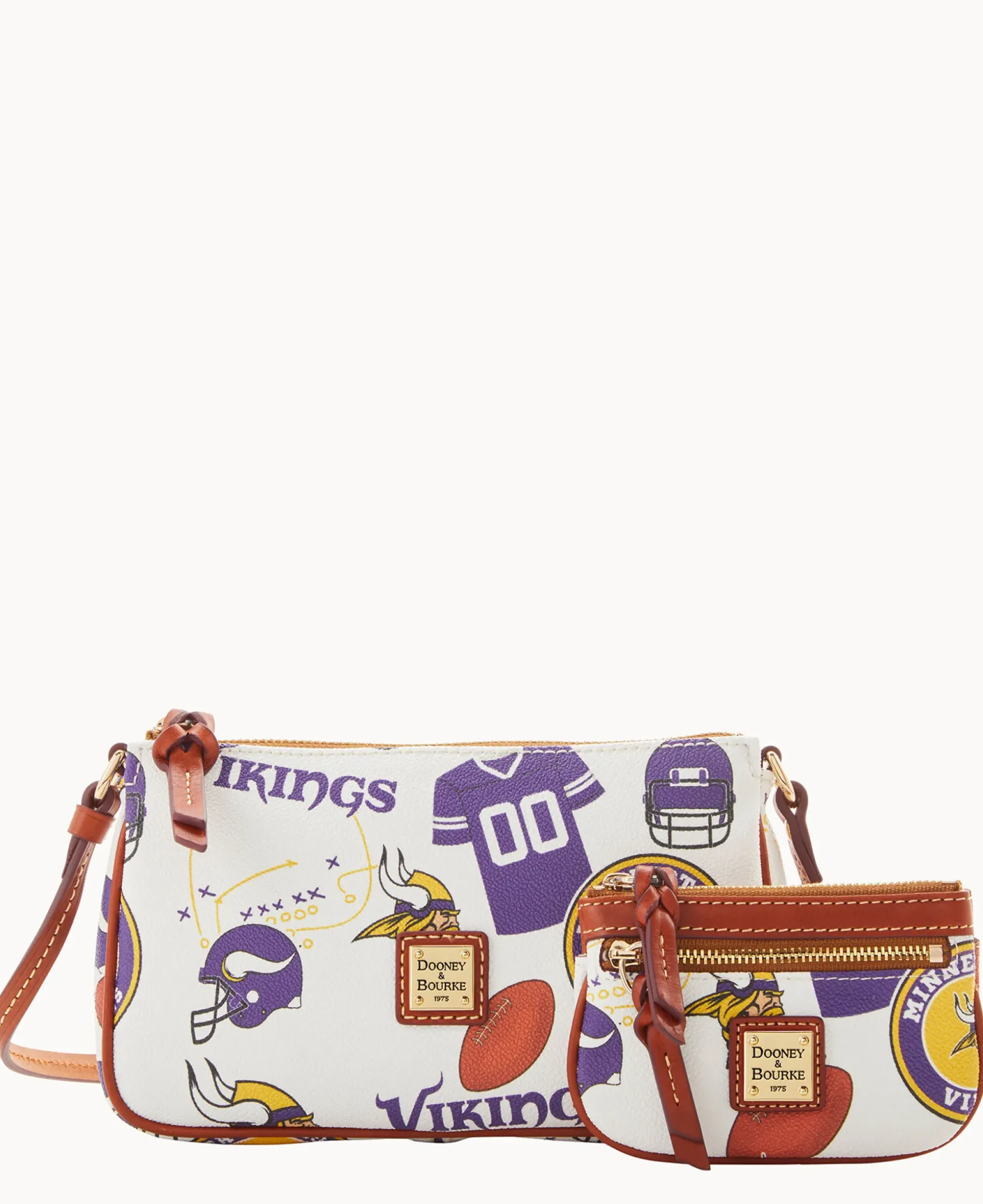 NFL Vikings Lexi Crossbody Sm Coin Case