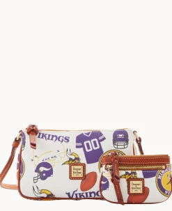 NFL Vikings Lexi Crossbody Sm Coin Case