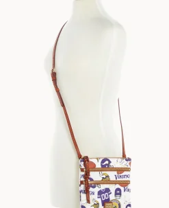 NFL Vikings N S Triple Zip Crossbody