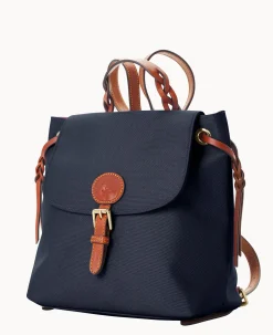 Nylon Flap Backpack