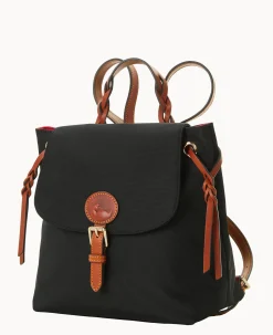 Nylon Flap Backpack
