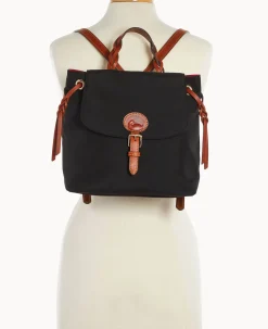 Nylon Flap Backpack