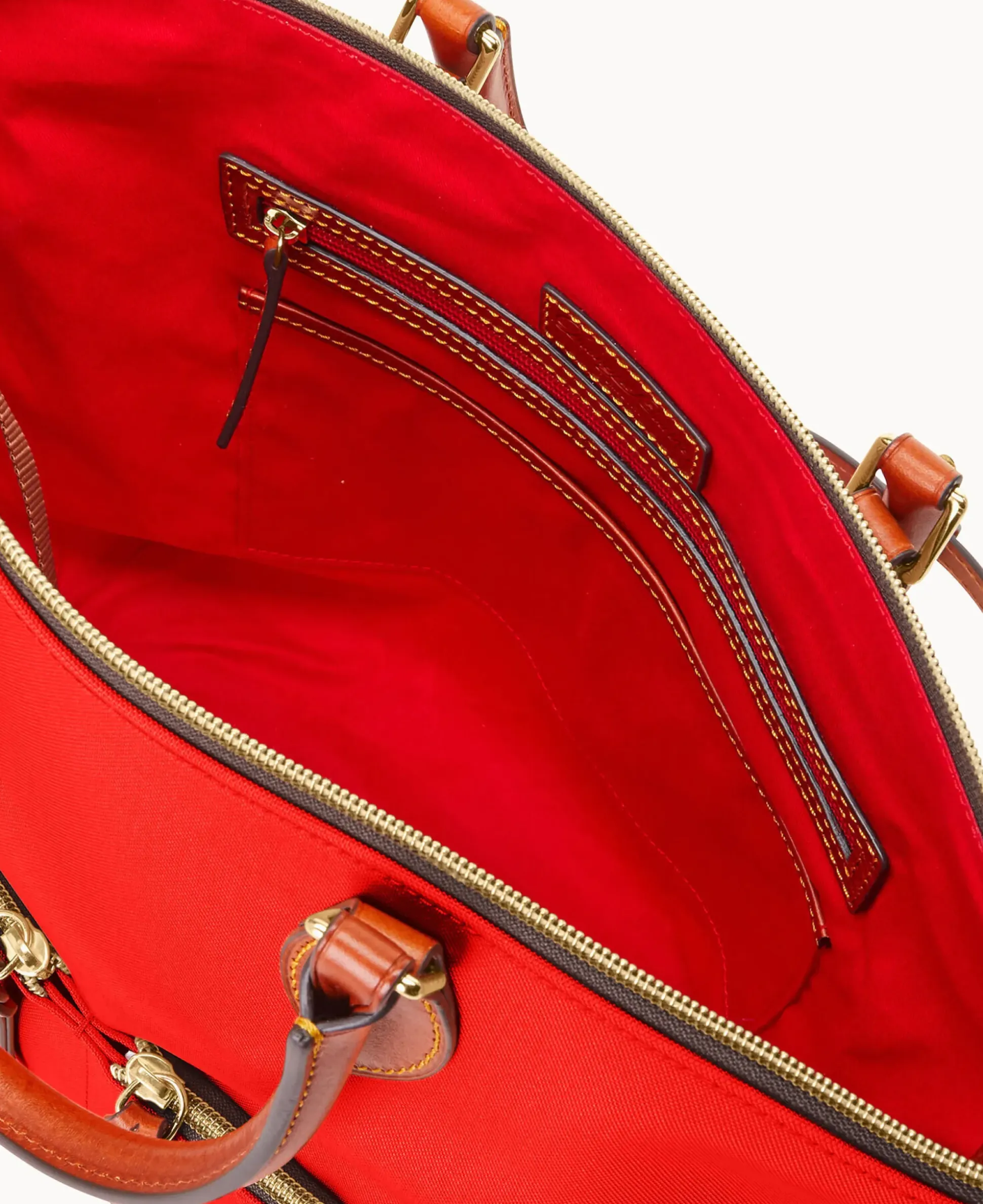 Nylon Large Pocket Satchel
