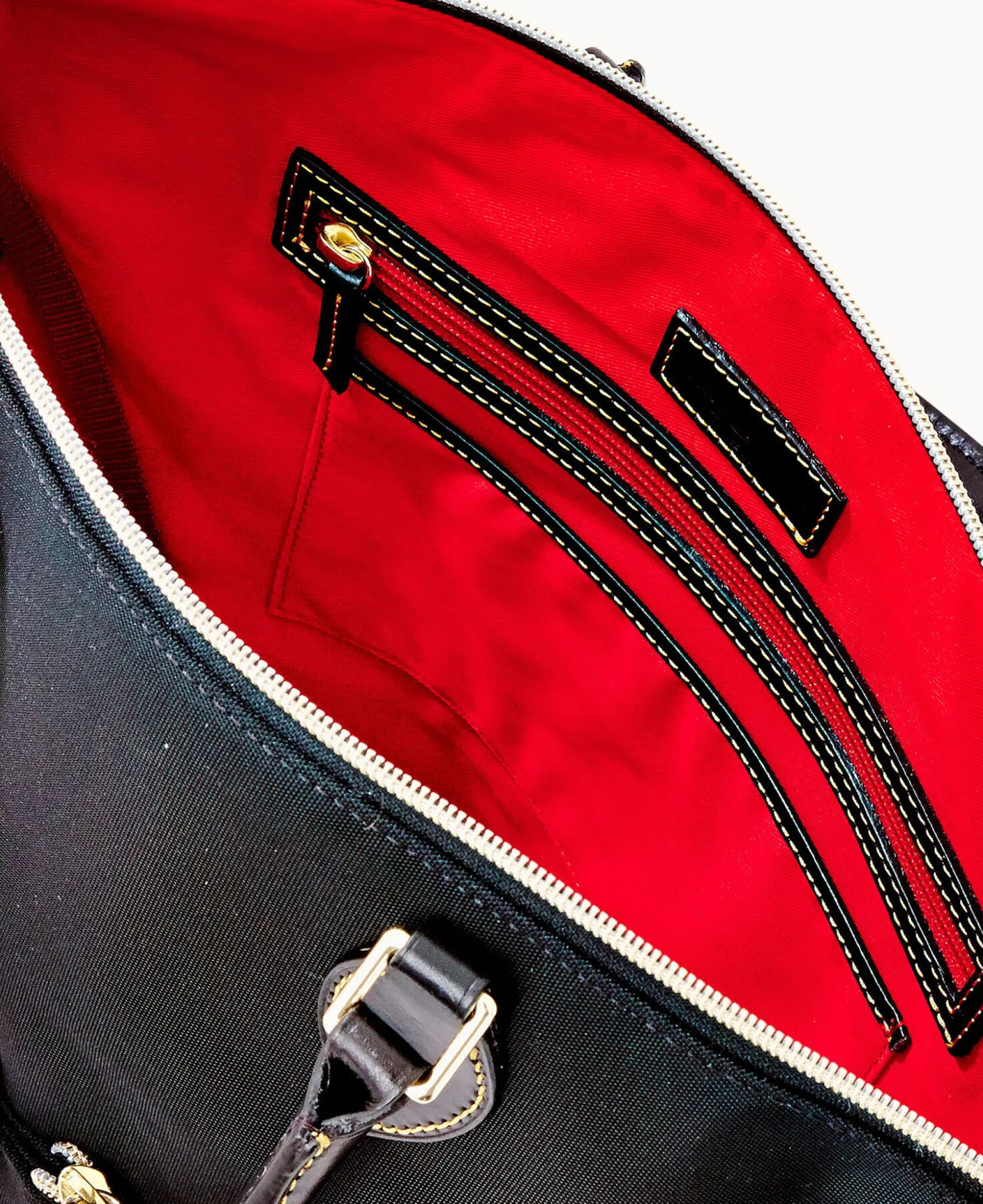 Nylon Large Pocket Satchel