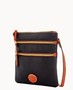 Nylon North South Triple Zip