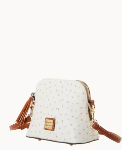 Ostrich Domed Crossbody