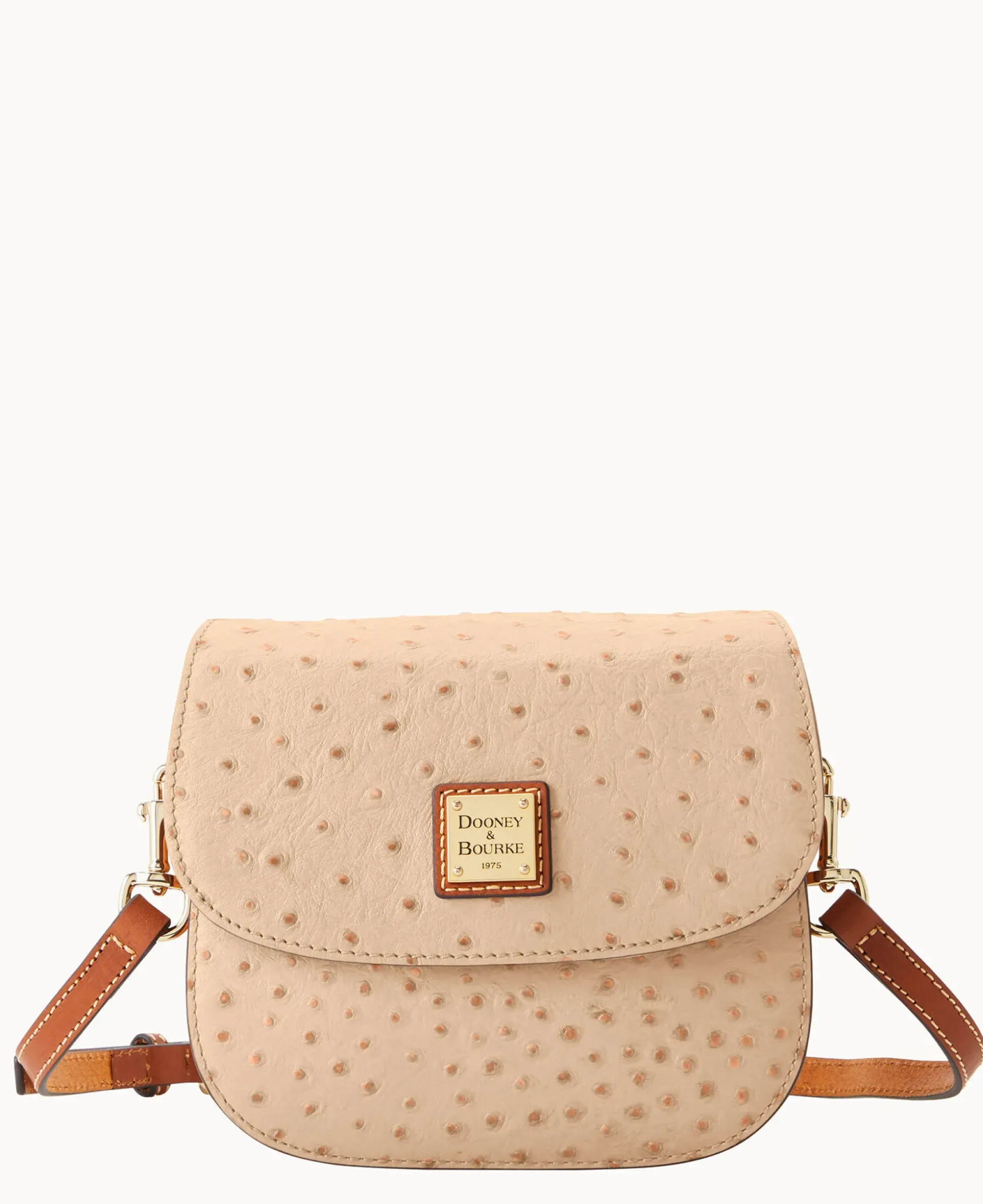 Ostrich Saddle Bag