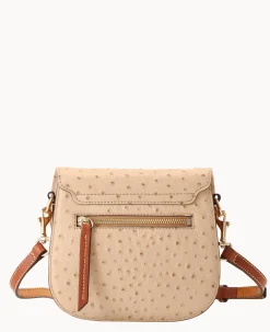 Ostrich Saddle Bag