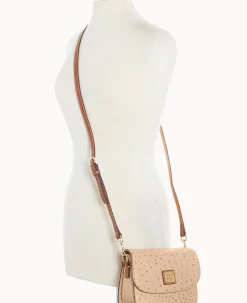 Ostrich Saddle Bag