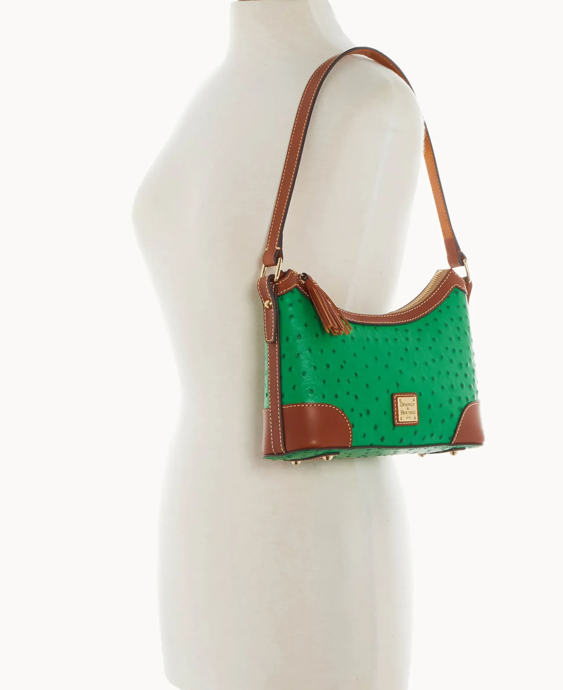Ostrich Shoulder Bag