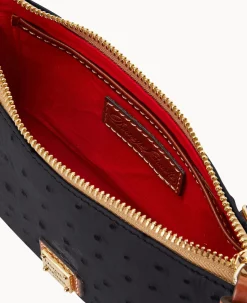 Ostrich Slim Crossbody
