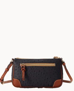 Ostrich Slim Crossbody