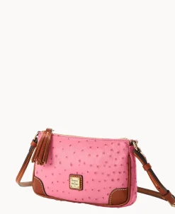 Ostrich Slim Crossbody